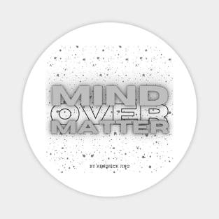 Mind Over Matter Gym Workout Exercise Motivation T-shirt Magnet